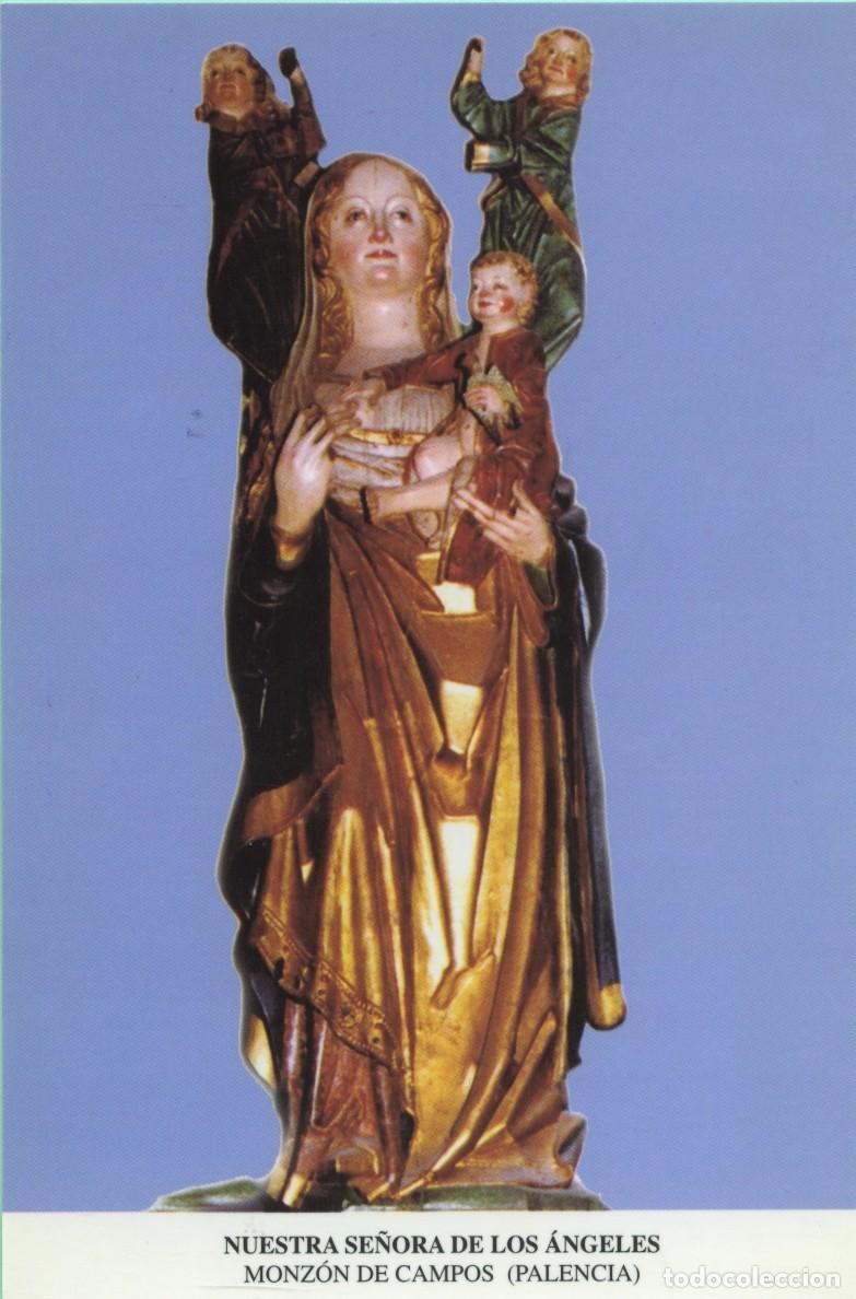 Postales: Tarjet&oacute;n. Nuestra Se&ntilde;ora de los &Aacute;ngeles. Monz&oacute;n de Campos (Palencia)