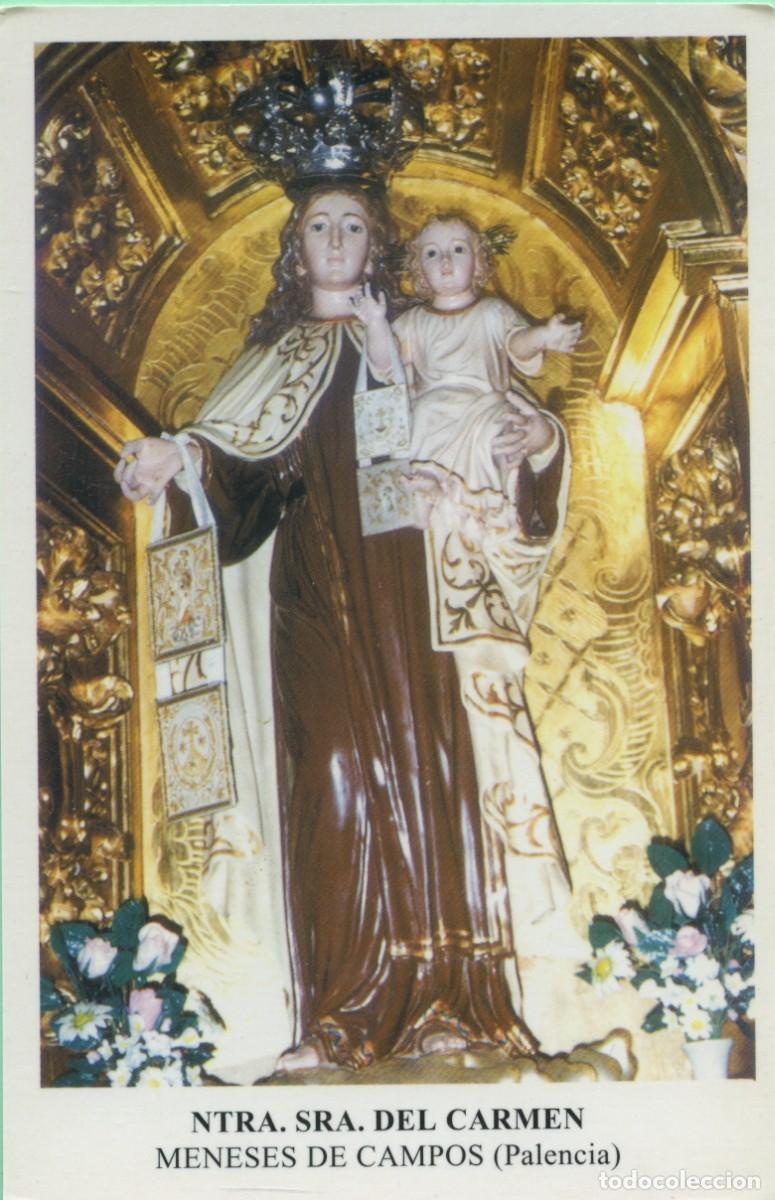 Postkarten: Tarjet&oacute;n. Ntra. Sra. del Carmen. Meneses de Campos (Palencia)