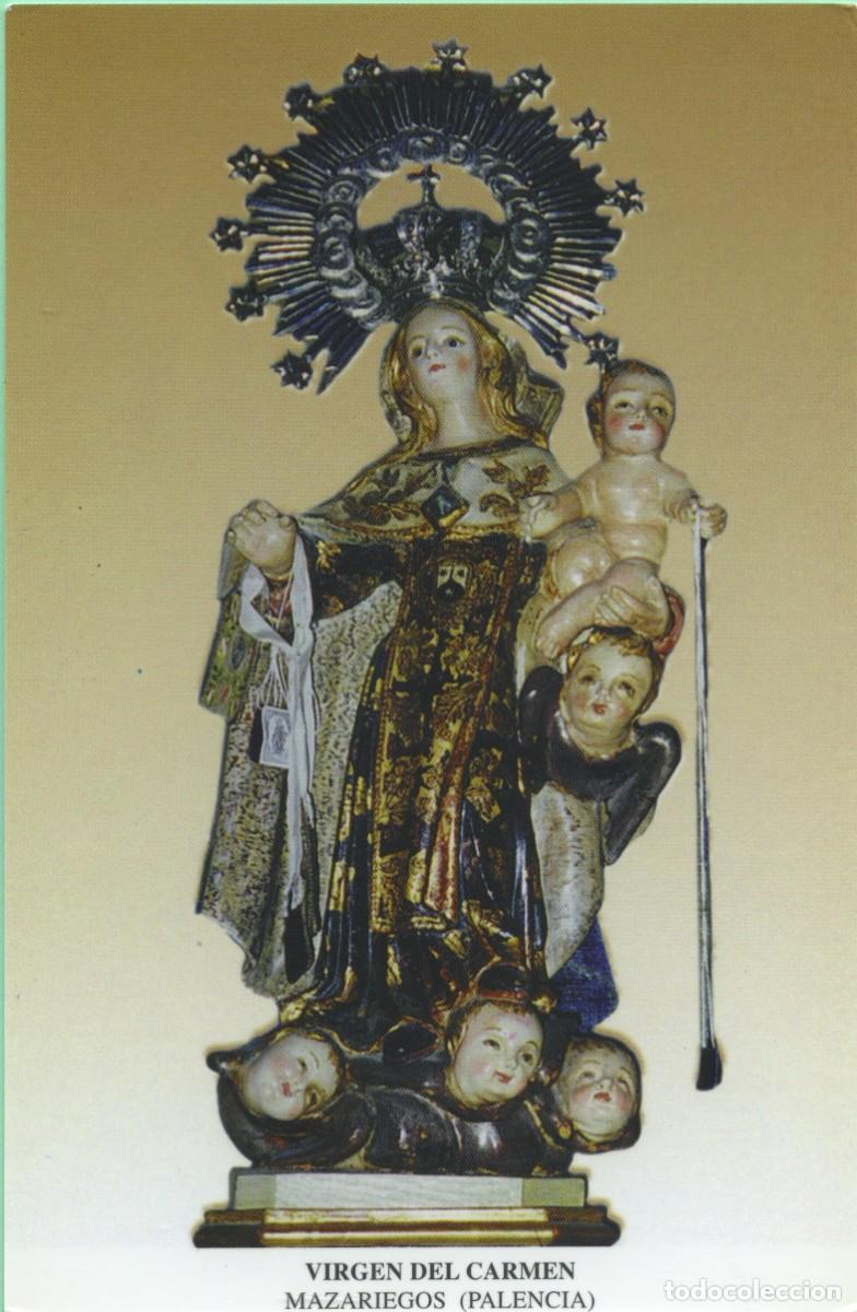 Postkarten: Tarjet&oacute;n. Virgen del Carmen. Mazariegos (Palencia)