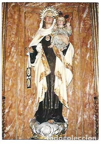 Postales: NUESTRA SE&Ntilde;ORA DEL CARMEN.- PARROQUIA DE SANTA LUCIA.- SANTANDER