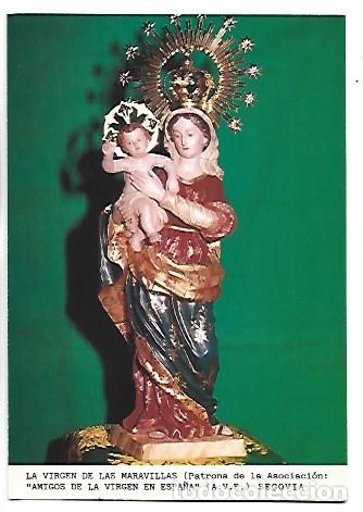 Postcards: LA VIRGEN DE LAS MARAVILLAS.- SEGOVIA