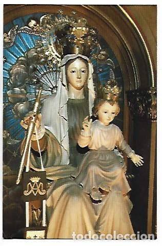 Postales: VIRGEN DEL CARMEN, CARMELITAS TERESAS DE SAN JOSE.- BARCELONA