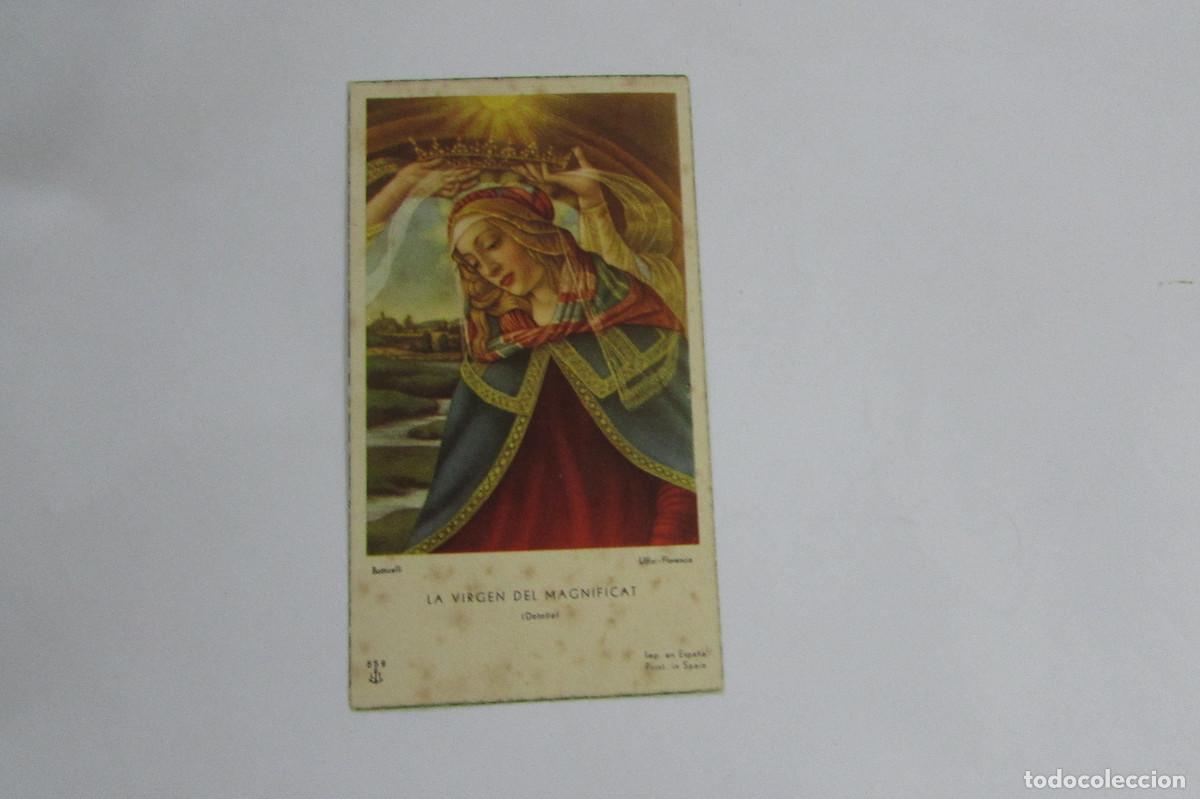 Postales: LA VIRGEN DEL MAGNIFICAT ORDENACION SACERDOTAL ALBELDA 1953-BURGOS