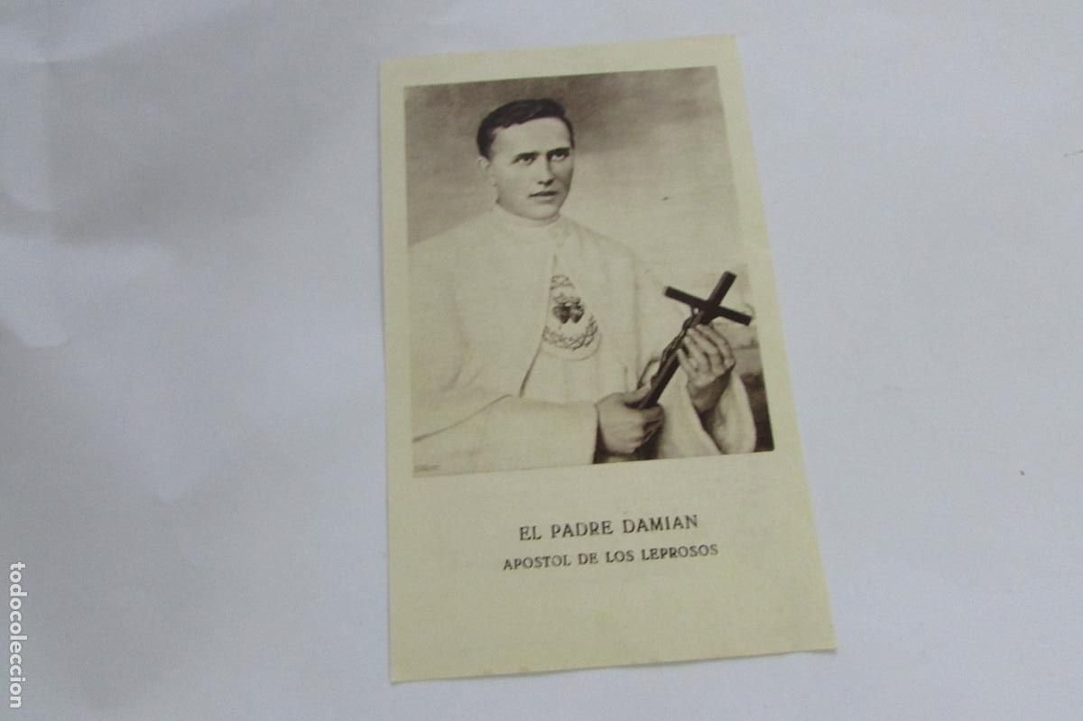 Postales: EL PADRE DAMIAN APOSTOL DE LOS LEPROSOS