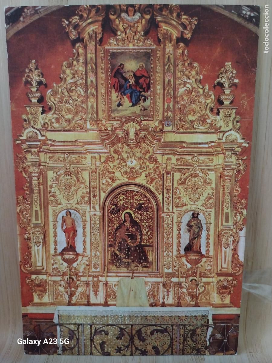Postales: VIRGEN DE LA CINTA NTRA SRA RETABLO HUELVA ED FOLOCOLOR VALMAN 23 SC ORIGINAL