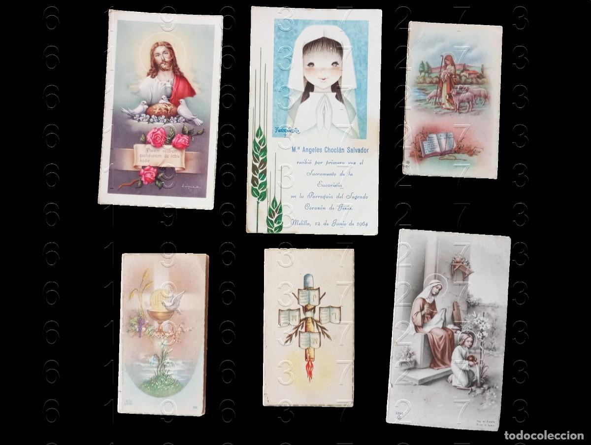 Postales: MELILLA COLECCION 6 ESTAMPAS MUY ANTIGUAS FAMILIA MANUEL CHOCLAN BARRERA M29