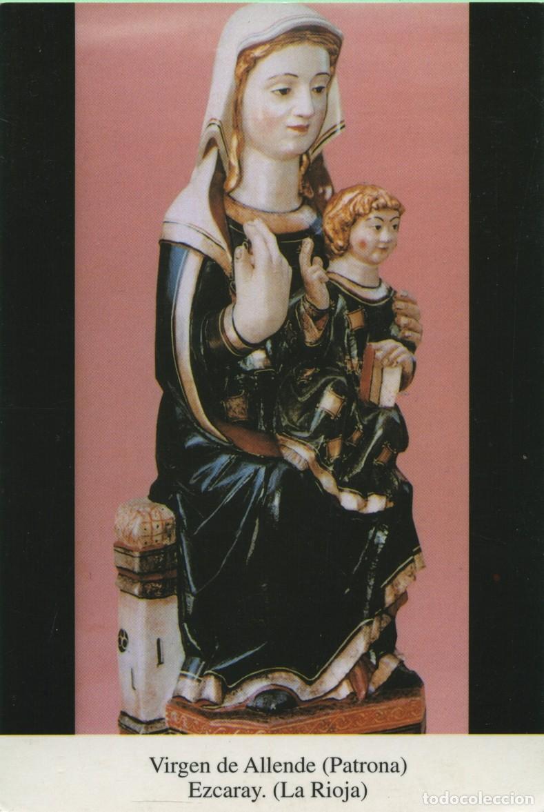 Postales: Tarjet&oacute;n. Virgen de Allende (Patrona). Ezcaray. (La Rioja)