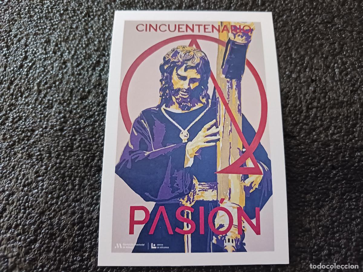 Postales: cincuentenario de la pasion de jesus, ed. diputacion de malaga