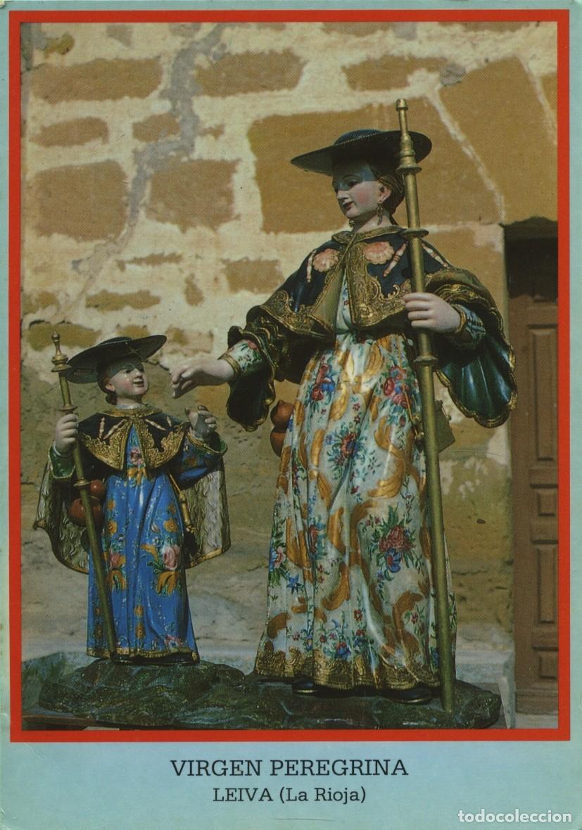 Postales: Virgen Peregrina. Leiva (La Rioja)