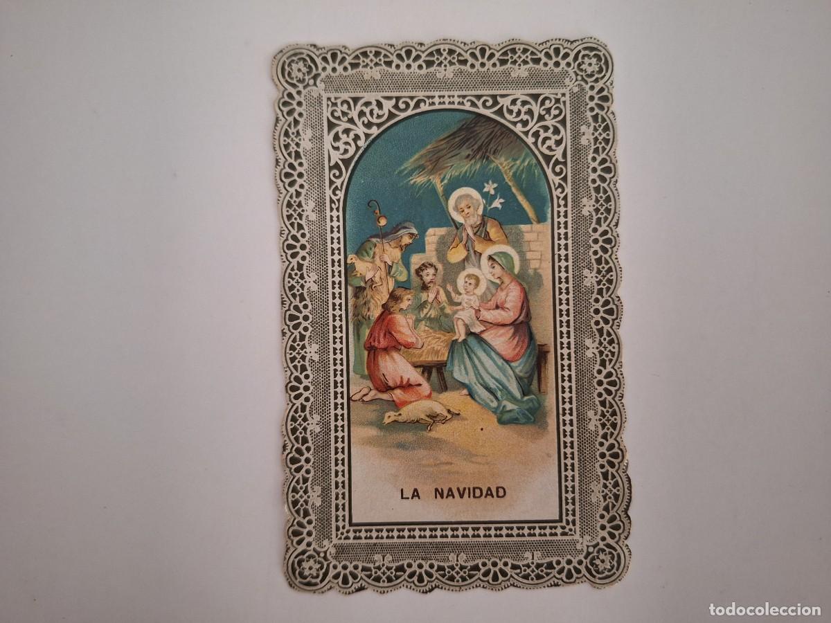 Postales: ANTIGUA ESTAMPA RELIGIOSA LA NAVIDAD EST-176 RV