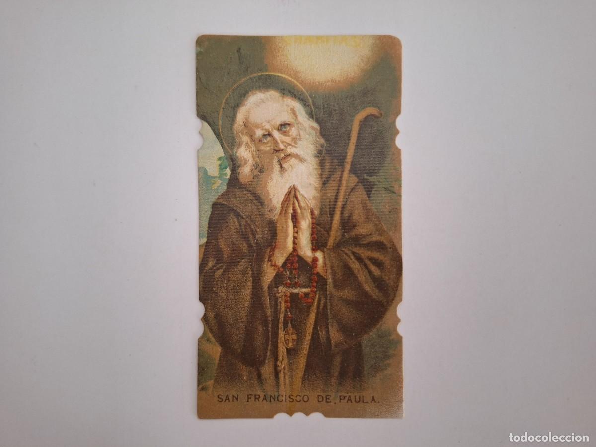 Postkarten: ANTIGUA ESTAMPA RELIGIOSA SAN FRANCISCO DE PAULA EST-186 RV