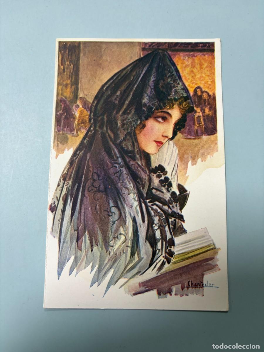 Postales: TARJETA POSTAL. N&ordm; 918.- SEMANA SANTA: CHANTECLER. EDICIONES VICTORIA