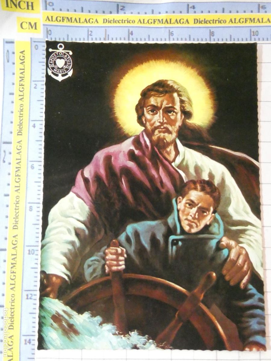 Postales: POSTAL RELIGIOSA SEMANA SANTA. AUSTRALIA THE STELLA MARIS CLUB CRISTO NAVEGANTE MARINERO. 2557