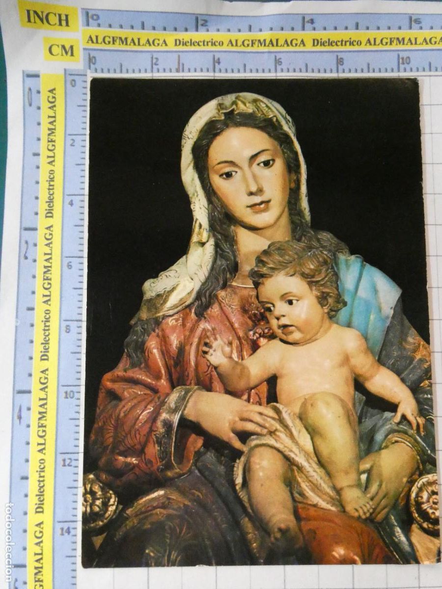 Postales: POSTAL RELIGIOSA SEMANA SANTA. A&Ntilde;O 1976. CORAZ&Oacute;N DE MAR&Iacute;A ARCHICOFRAD&Iacute;A SEVILLA CLARET. 2559