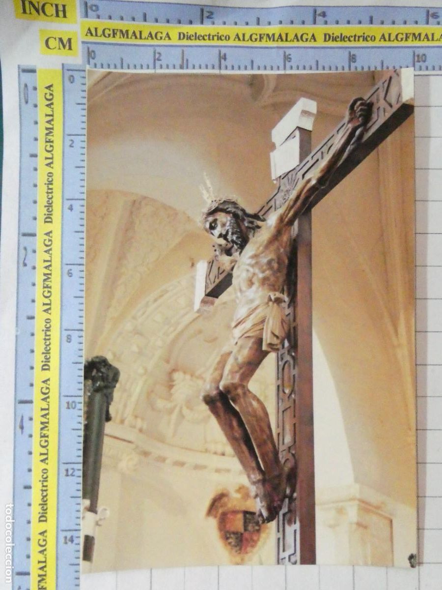 Postales: POSTAL RELIGIOSA SEMANA SANTA. ANTEQUERA M&Aacute;LAGA SANTO CRISTO VERDE CONVENTO SAN ZOILO . 2563