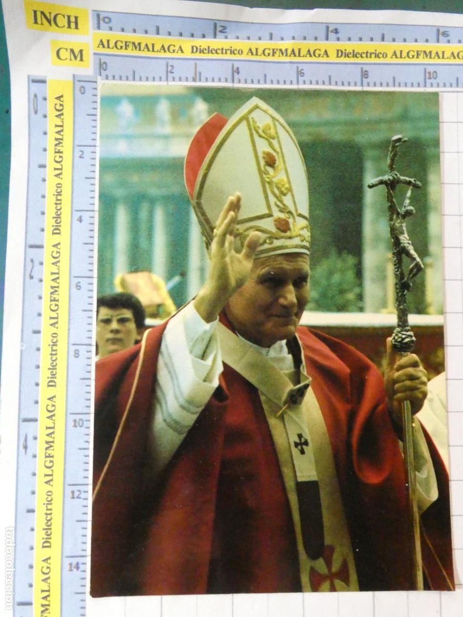 Postales: POSTAL RELIGIOSA SEMANA SANTA. PAPA JUAN PABLO II . 2565