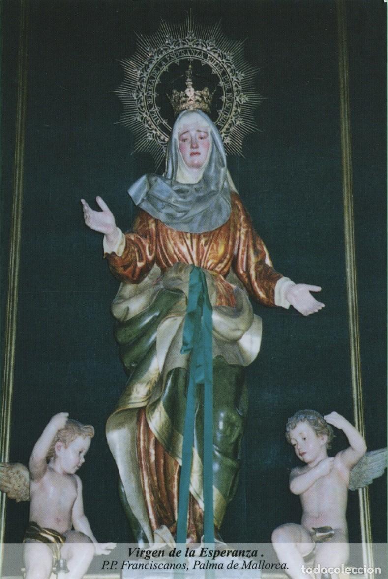 Postales: Tarjet&oacute;n. Virgen de la Esperanza. P.P. Franciscanos, Palma de Mallorca
