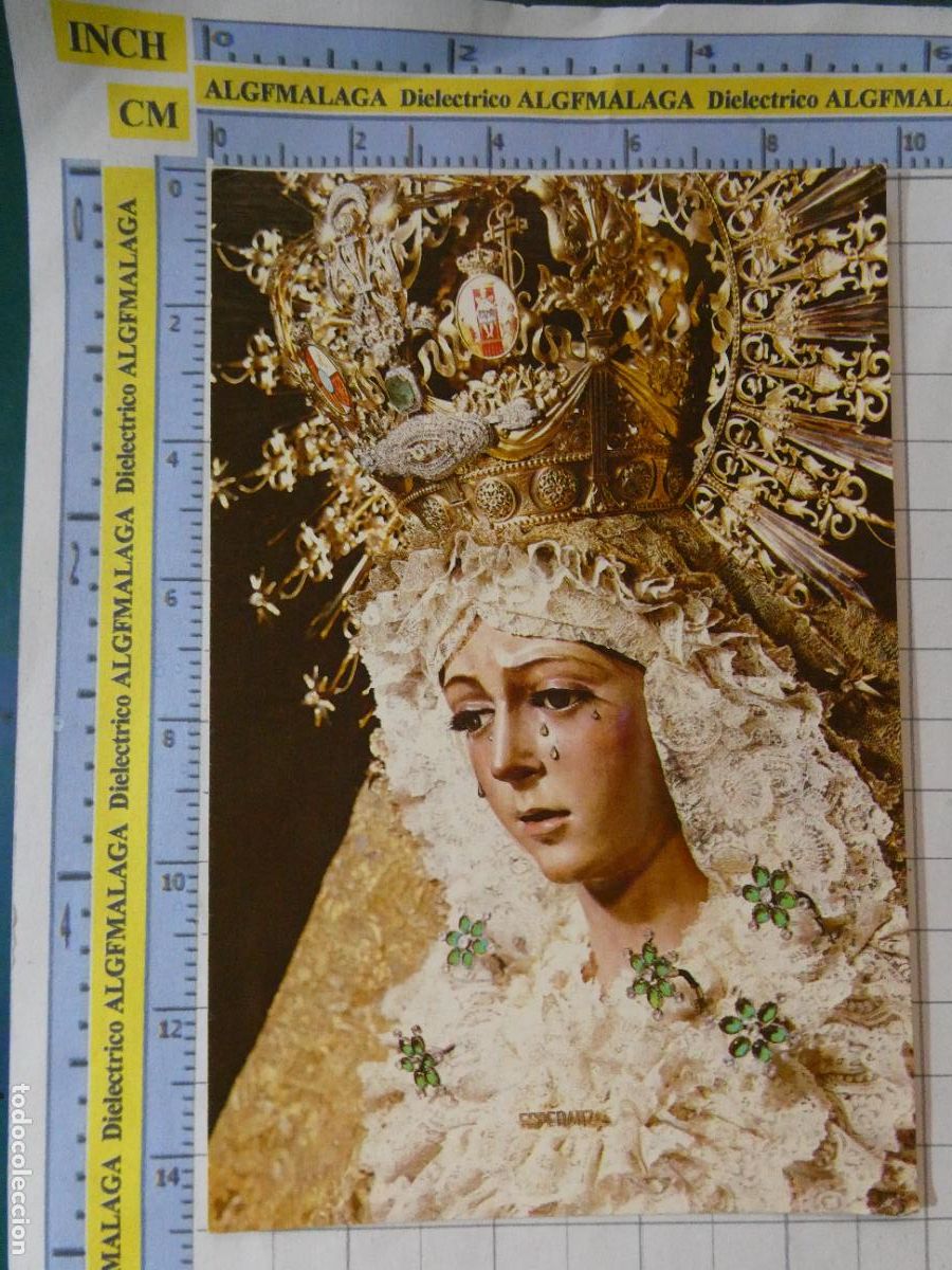 Cartoline: TARJETA POSTAL RELIGIOSA SEMANA SANTA. SEVILLA NUESTRA SE&Ntilde;ORA DE LA ESPERANZA MACARENA. 2572