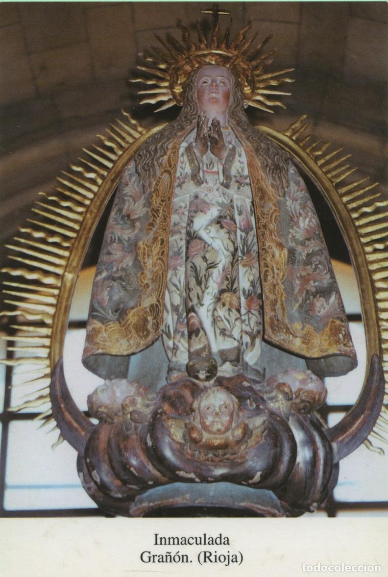 Cartoline: Tarjet&oacute;n. Inmaculada. Gra&ntilde;&oacute;n. (Rioja). ARCHIVO ICONOGR&Aacute;FICO FRANCISCO SALLERAS