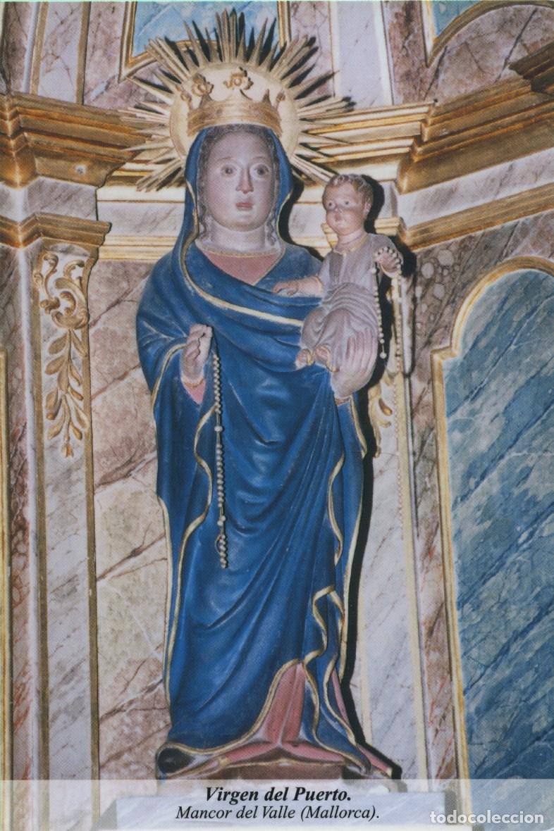 Postales: Tarjet&oacute;n. Virgen del Puerto. Mancor del Valle (Mallorca)