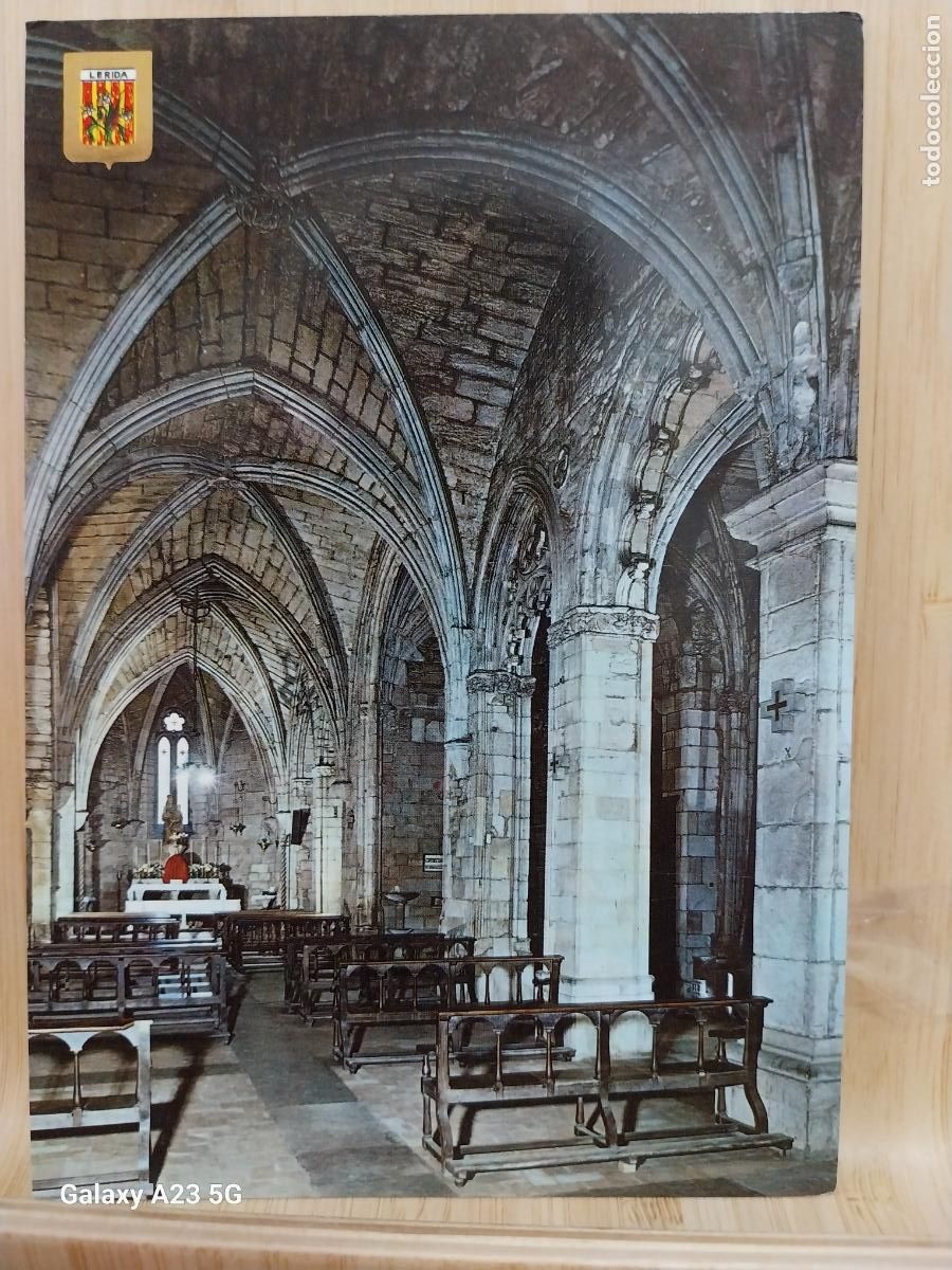 Postales: IGLESIA SAN LORENZO LLEIDA ED FISA 8