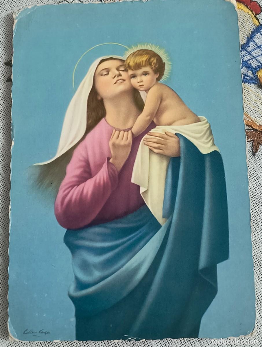 Postales: POSTAL RELIGIOSA | LA VIRGEN CON EL NI&Ntilde;O - CYZ 6233