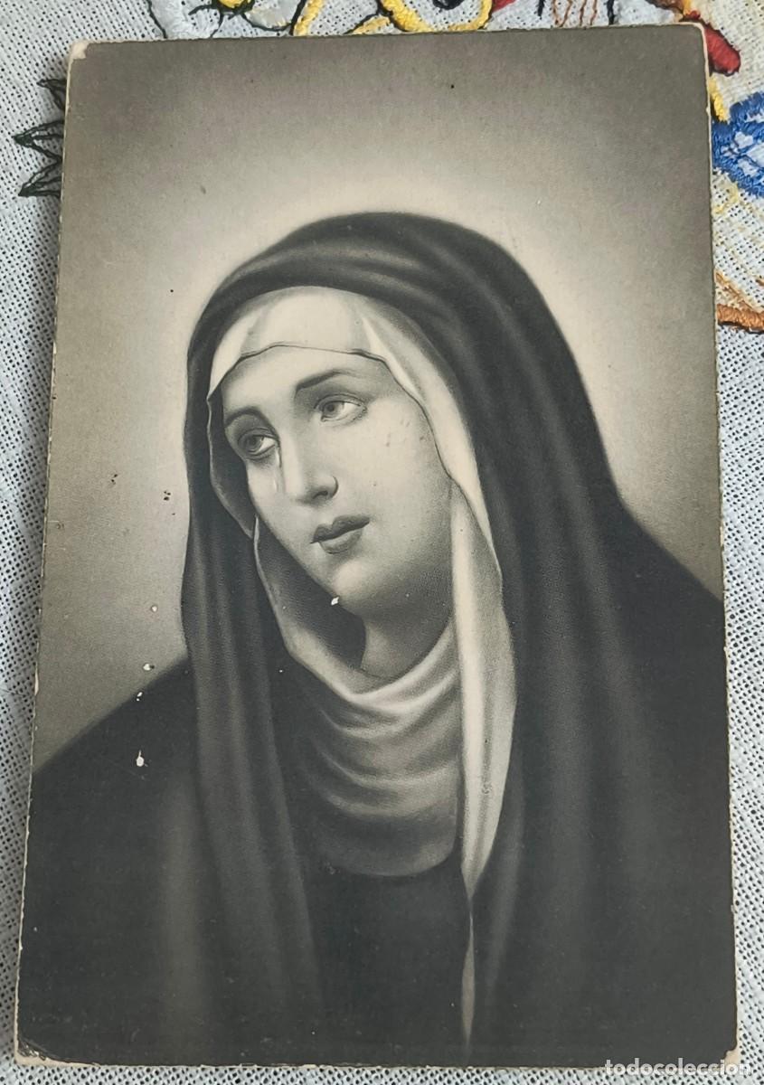 Postales: POSTAL RELIGIOSA | LA VIRGEN LA DOLOROSA