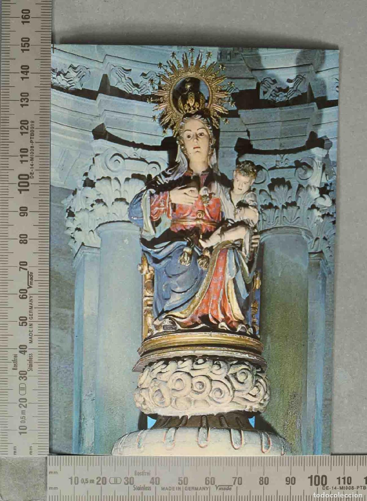 Cartoline: POSTAL. Armenteira - Nuestra Se&ntilde;ora de las Cabezas Virgen del Pecho