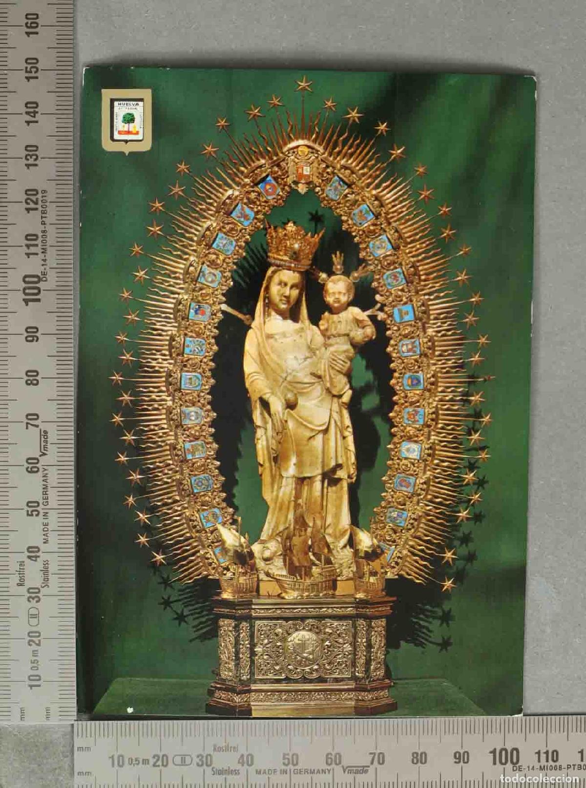 Postais: POSTAL. Monasterio de Santa Mar&iacute;a de la R&aacute;bida - Virgen de los Milagros