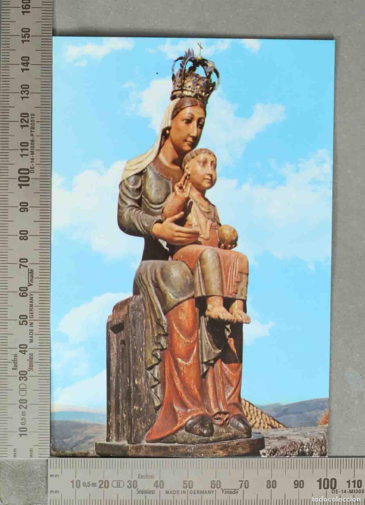 Postais: POSTAL. Virgen de Santa Mar&iacute;a La Real - El Cebreiro Lugo