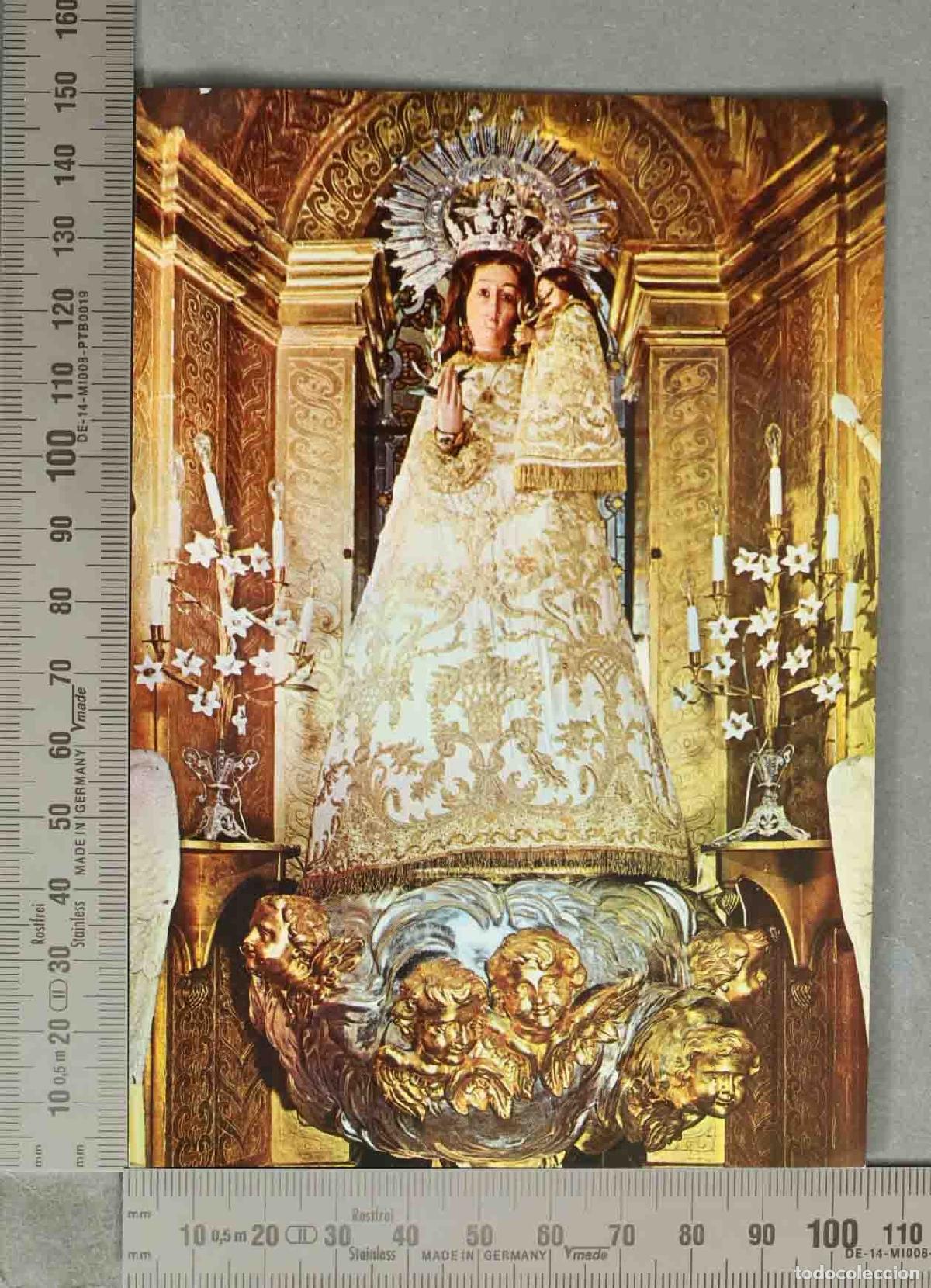 Postales: POSTAL. Virgen de la Oliva - Patrona de Ejea de los Caballeros - Ediciones Vistabella