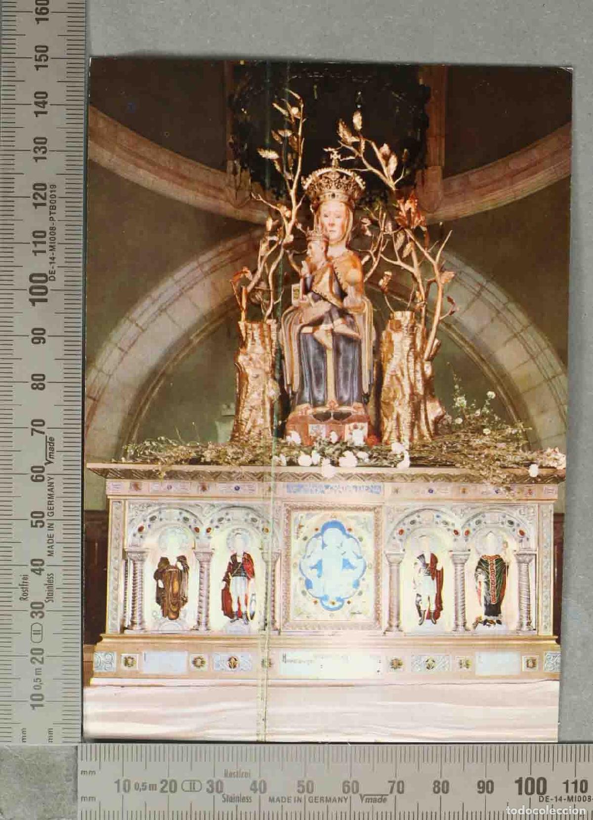 Postales: POSTAL. Virgen de Valvanera - Altar Mayor - Monasterio de Valvanera