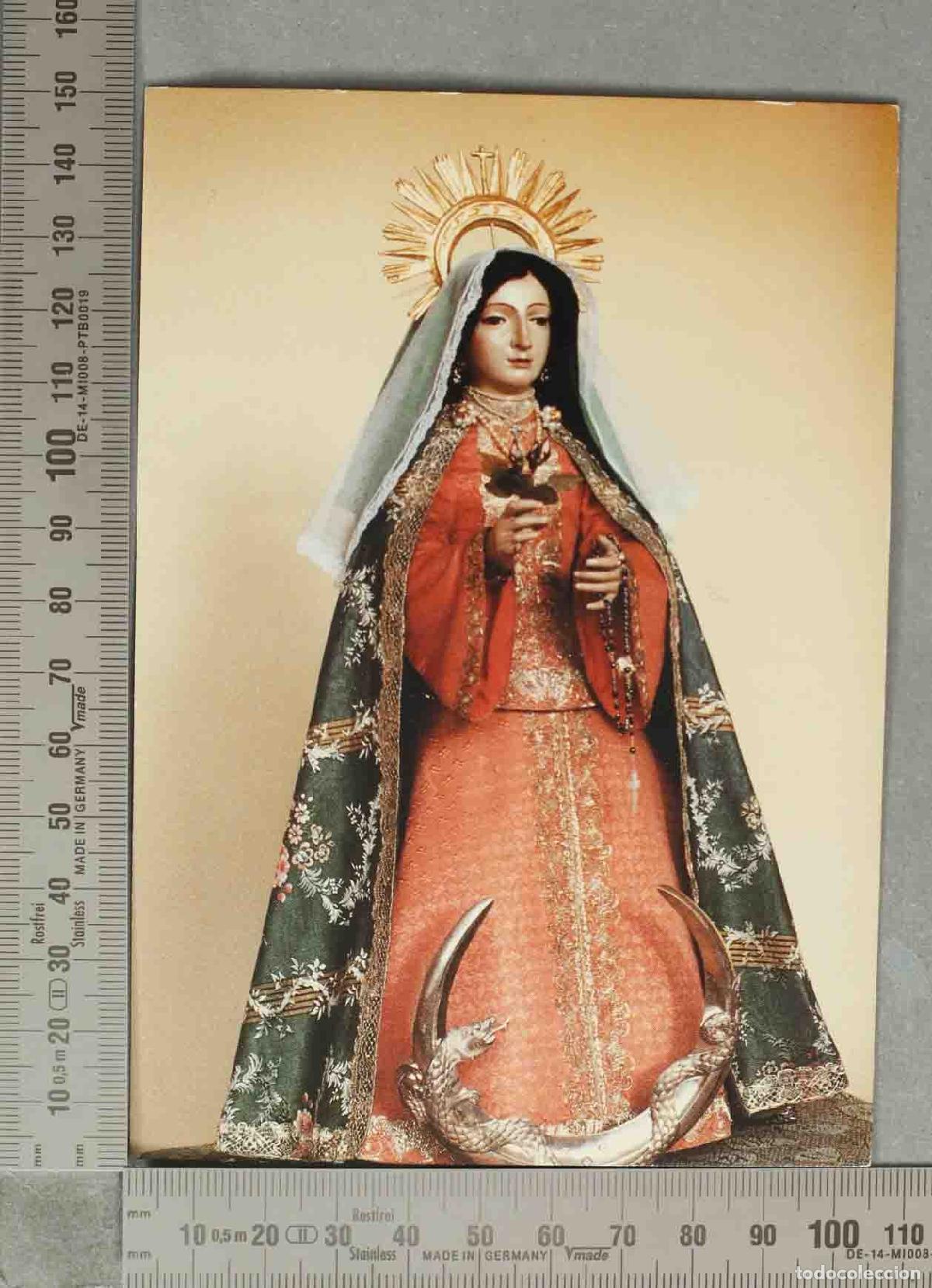 Postales: POSTAL. Virgen de la Soledad SALAMANCA MONASTERIO SANTA CLARA