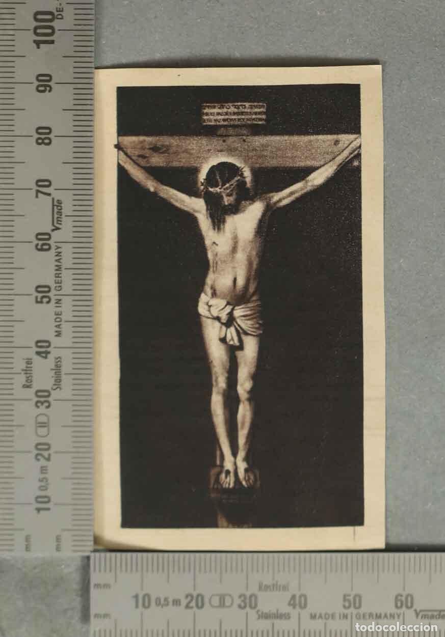 Postales: ESTAMPA. Cristo crucificado - Diego Vel&aacute;zquez PARROQUIA DE SAN MARCOS Jueves Santo