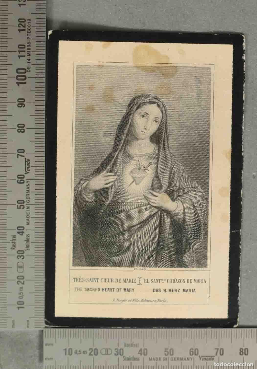 Postais: RESTO ESQUELA. Tr&egrave;s-Saint C&oelig;ur de Marie - L. Turgis et Fils