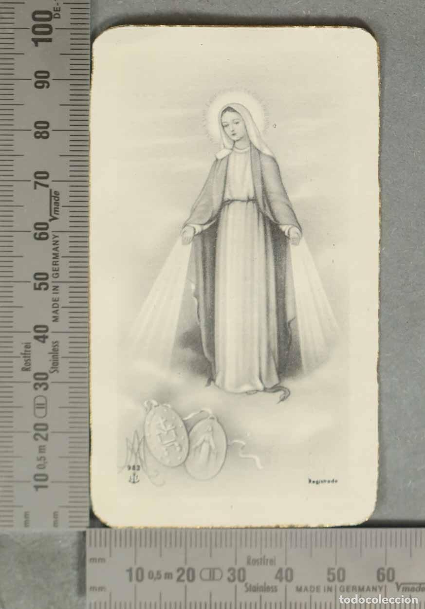 Postales: ESTAMPA. Nuestra Se&ntilde;ora de la Medalla Milagrosa - Virgen Milagrosa