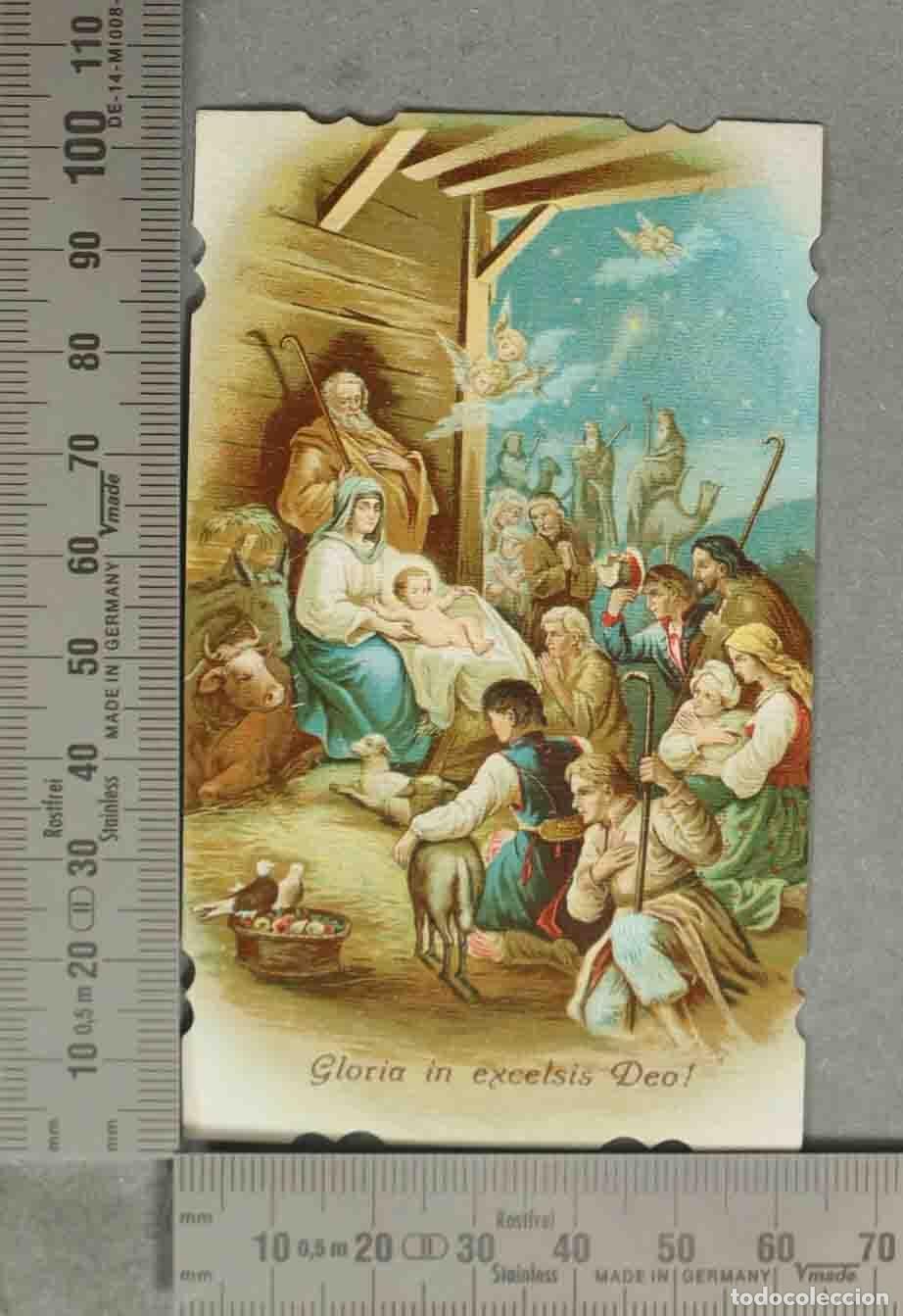 Cartoline: ESTAMPA. Gloria in excelsis Deo! - Nativity Scene