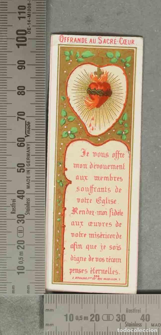 Postales: ESTAMPA. Offrande au Sacr&eacute;-C&oelig;ur