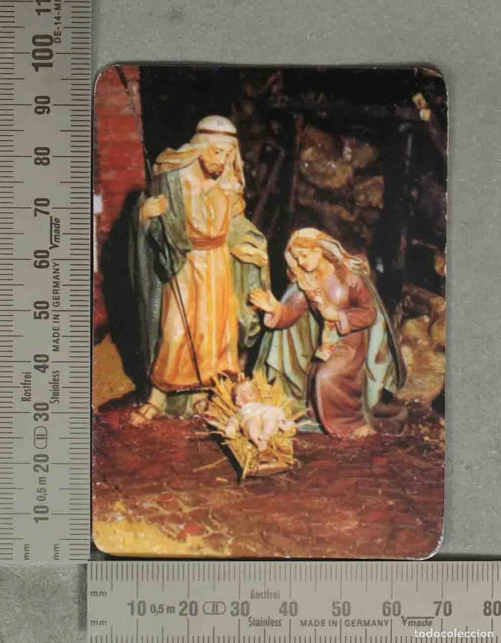 Cartoline: ESTAMPA CALENDARIO. Nacimiento de Jes&uacute;s - Sagrada Familia - Pesebre 2003
