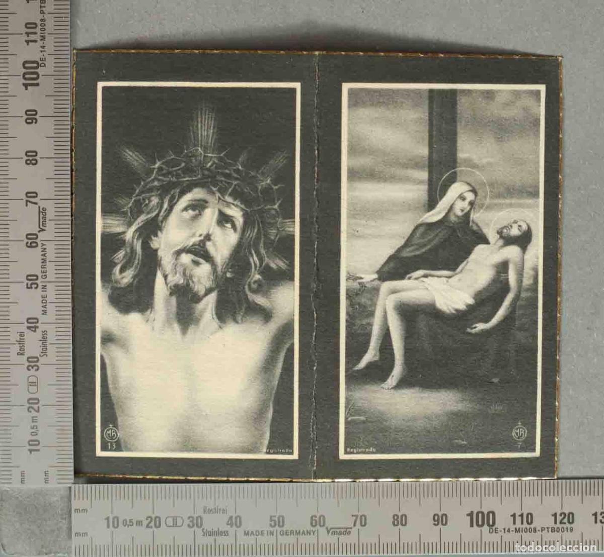 Cartoline: ESQUELA DIPTICO. El&iacute;as de Montoya Salazar y Blasco. CONDE DE CASA-FUERTE. 1943