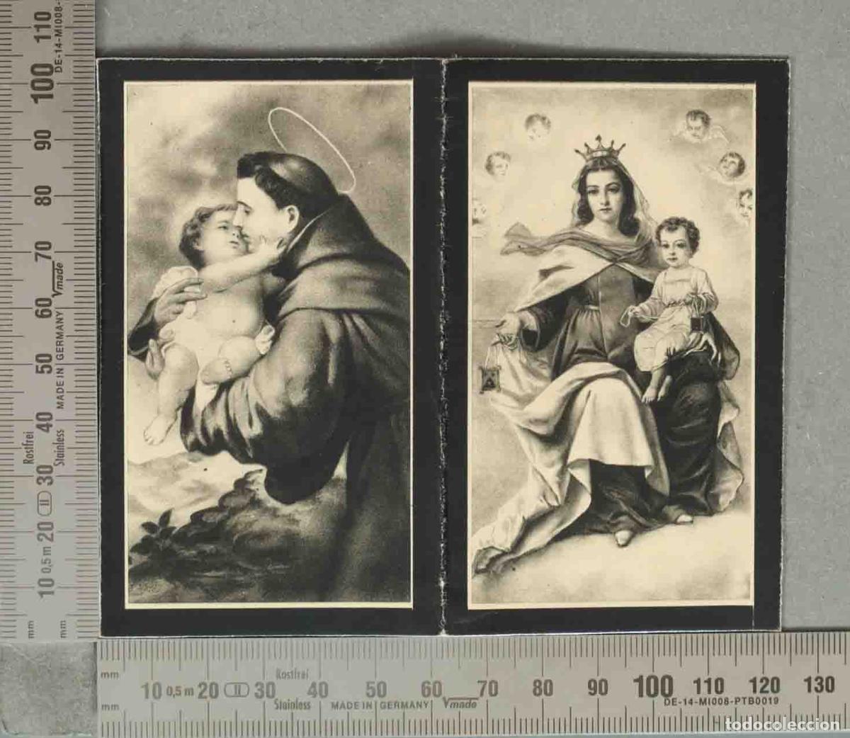Cartes Postales: ESQUELA DIPTICO. CONDESA DE CASA FUERTE. ZARRATON DE RIOJA. 1942