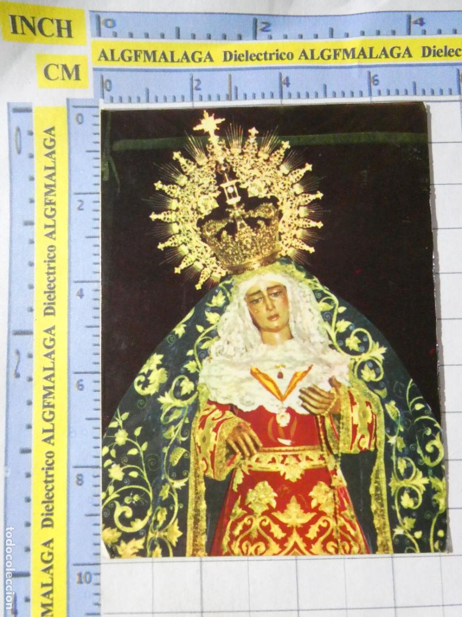 Postkarten: RECORDATORIO RELIGIOSO SEMANA SANTA. SEVILLA PEREGRINACI&Oacute;N GITANA 1978 MAR&Iacute;A STMA ANGUSTIAS 253