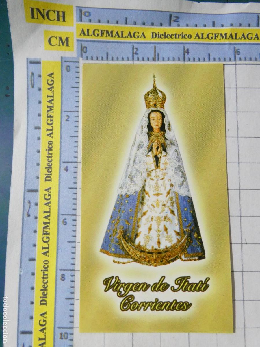 Postkarten: RECORDATORIO RELIGIOSO SEMANA SANTA. A&Ntilde;O 1979 MADRE PUR&Iacute;SIMA DE ITAT&Iacute; , CORRIENTES ARGENTINA. 260