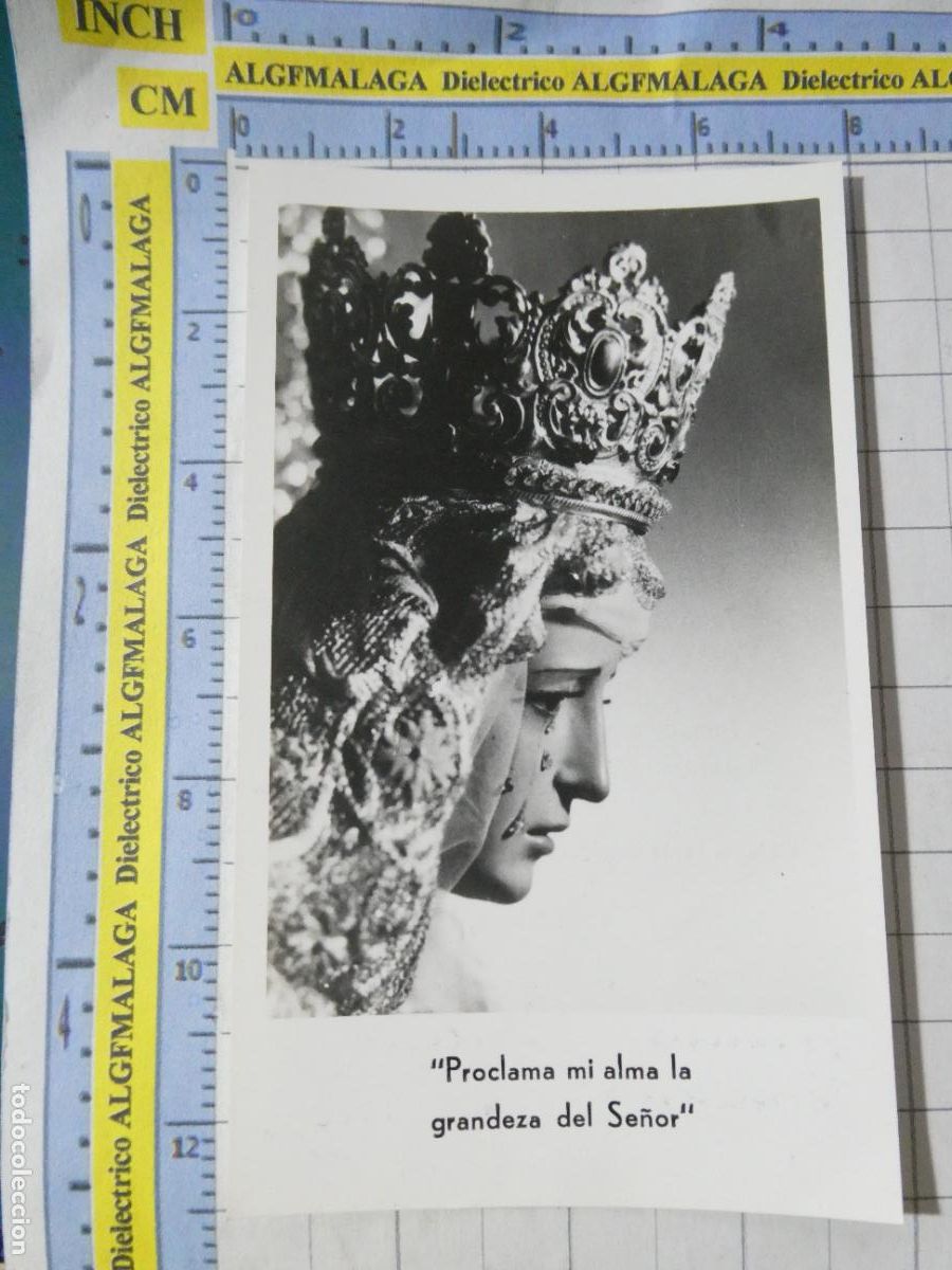 Postkarten: RECORDATORIO RELIGIOSO SEMANA SANTA. M&Aacute;LAGA A&Ntilde;O 1994 COLEGIO SANTA MAR&Iacute;A VICTORIA GAMARRA. 268