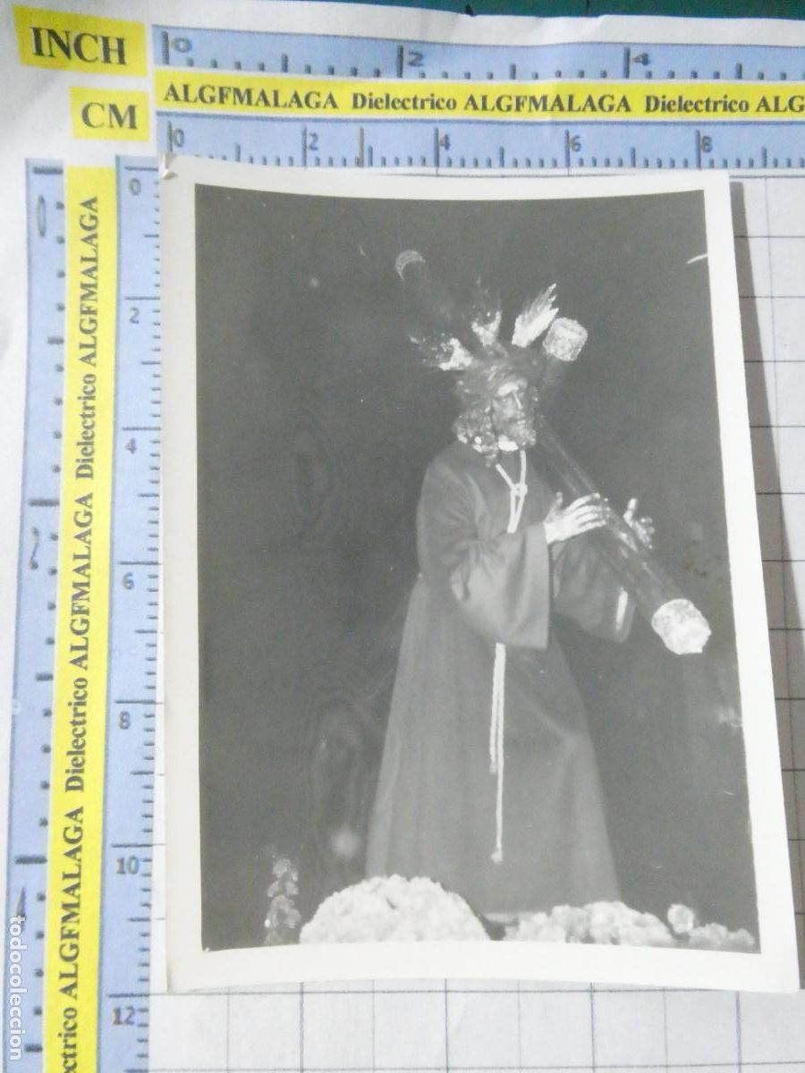 Postales: RECORDATORIO RELIGIOSO SEMANA SANTA. FOTO FOTOGRAF&Iacute;A A&Ntilde;O 1979 SEVILLA GRAN PODER JESUS?. 272