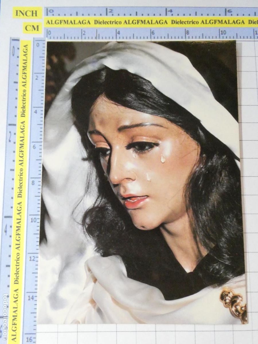 Postales: TARJETA POSTAL RELIGIOSA SEMANA SANTA. M&Aacute;LAGA MAR&Iacute;A SANT&Iacute;SIMA DE LA O. SANTOS M&Aacute;RTIRES 2224