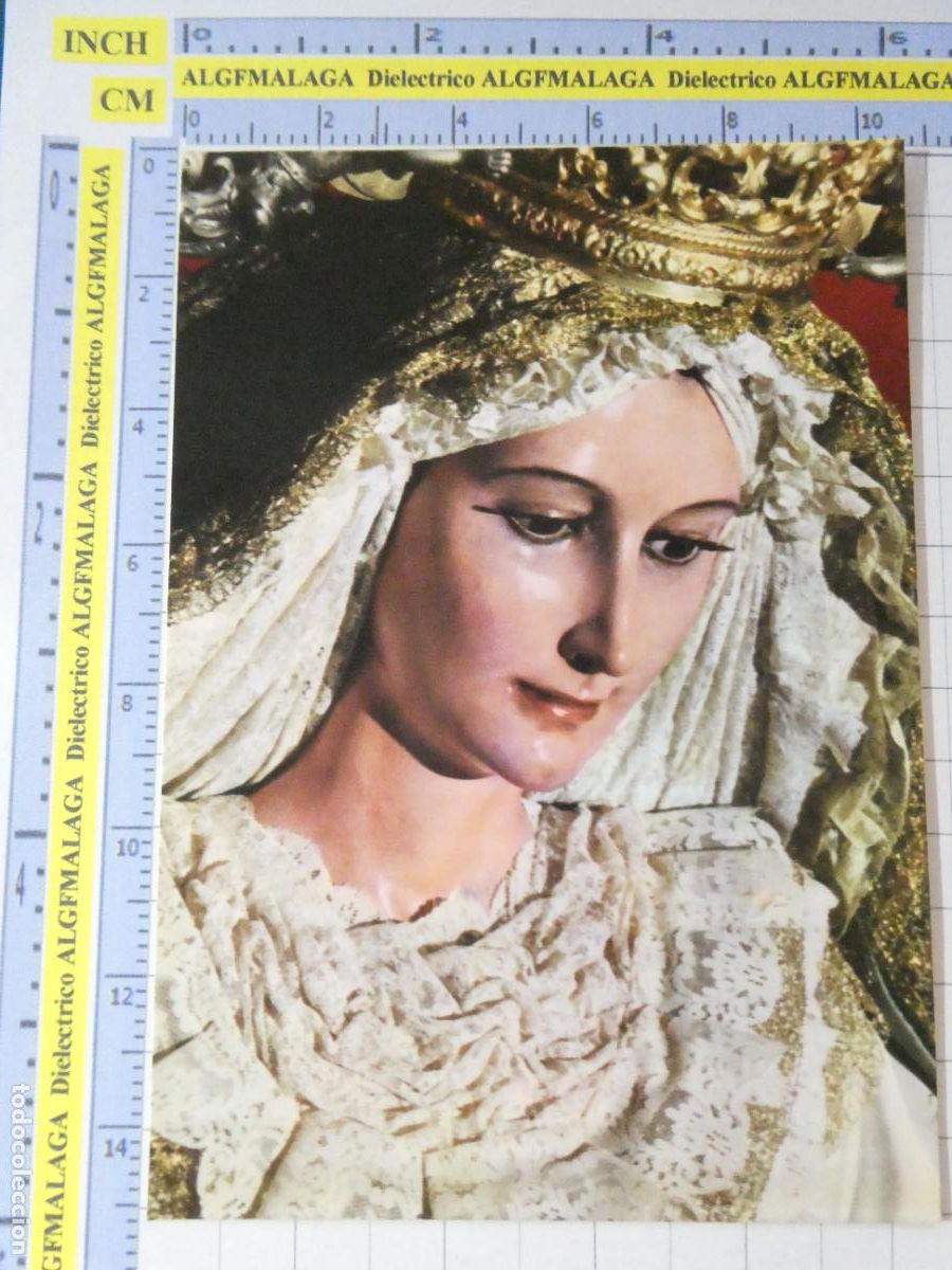 Postales: TARJETA POSTAL RELIGIOSA SEMANA SANTA. M&Aacute;LAGA MAR&Iacute;A SANT&Iacute;SIMA DEL AMPARO POLLINICA 2226