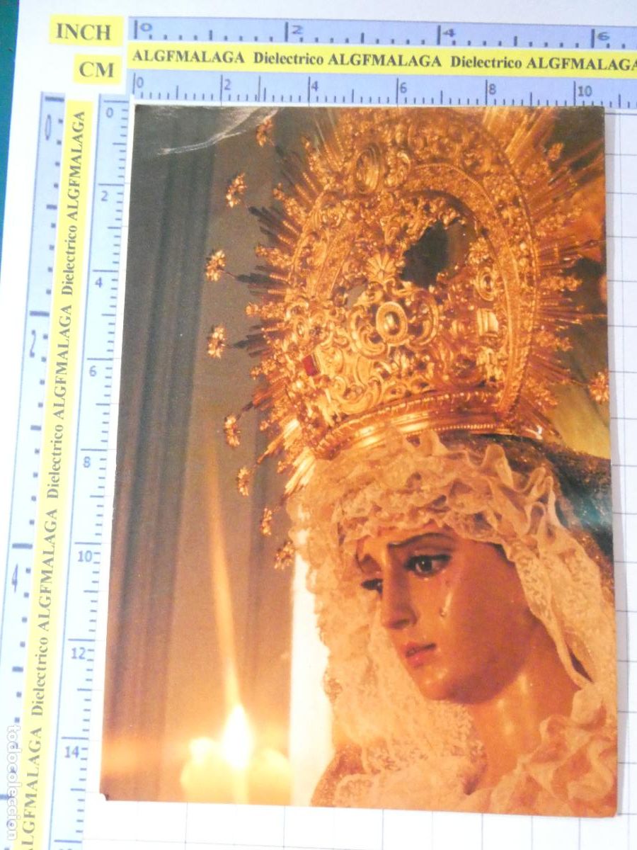Postales: TARJETA POSTAL RELIGIOSA SEMANA SANTA. M&Aacute;LAGA MAR&Iacute;A CONSOLACI&Oacute;N Y L&Aacute;GRIMAS 2227