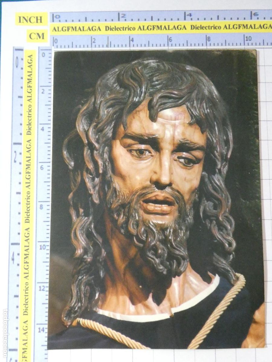 Postales: TARJETA POSTAL RELIGIOSA SEMANA SANTA. M&Aacute;LAGA NUESTRO PADRE JES&Uacute;S DE LA PASI&Oacute;N. 2229