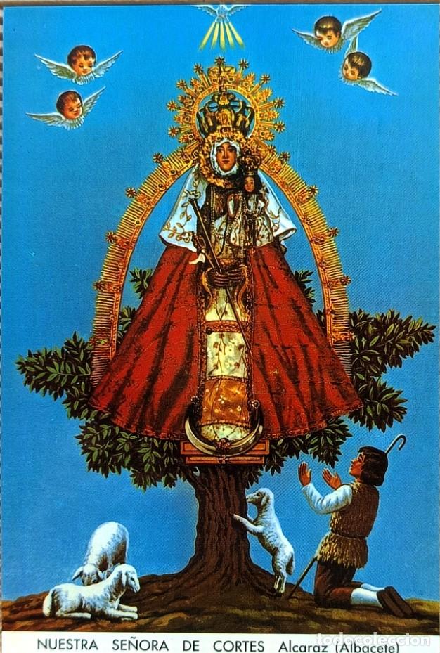 Postkarten: TARJETA, ESTAMPITA RELIGIOSA NUESTRA SE&Ntilde;ORA DE CORTES